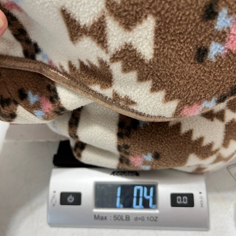 Steve Madden Sherpa Jacket Size M Hooded Cozy Boho Westerncore Winter Essential - Picture 10 of 10